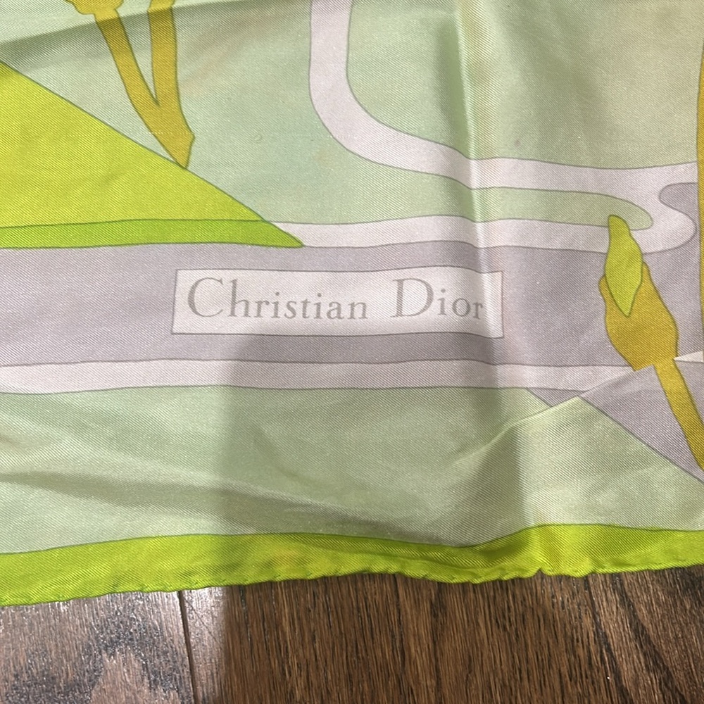 Christian Dior Silk Scarf - Picture 2 of 4